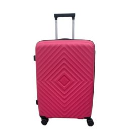 Diamond pink L feladható 20-23kg bőrönd