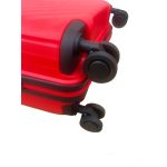 Diamond piros L feladható 20-23kg bőrönd