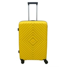 Diamond sárga L feladható 20-23kg bőrönd