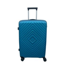 Diamond világoskék L feladható 20-23kg bőrönd