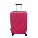 Diamond pink M feladott 20kg bőrönd