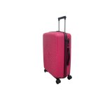 Diamond pink M feladott 20kg bőrönd