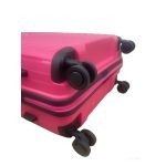 Diamond pink M feladott 20kg bőrönd