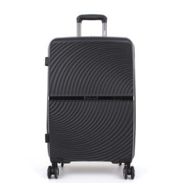 Orient antracit szürke L feladható 20-23kg bőrönd