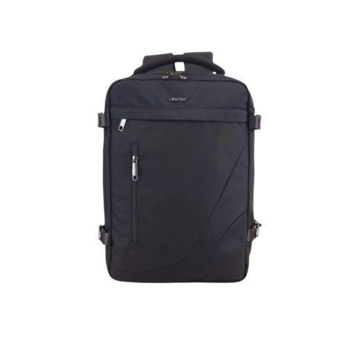 ORMI SkyPack fekete utazó hátizsák, kézipoggyász WizzAir 40x30x20 