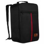 Rovicky fekete-piros 40x25x20  hátizsák