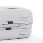 TraveLux Voyager kisméretű kézi bőrönd keményfedeles 26x31x14 cm szürke