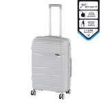 TraveLux Voyager közepes bőrönd keményfedeles 68x45x25 cm szürke