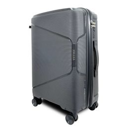 SunBox antracit L feladható 20-23kg bőrönd