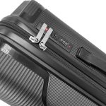 SunBox antracit L feladható 20-23kg bőrönd