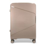 SunBox bézs L feladható 20-23kg bőrönd