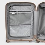 SunBox bézs L feladható 20-23kg bőrönd