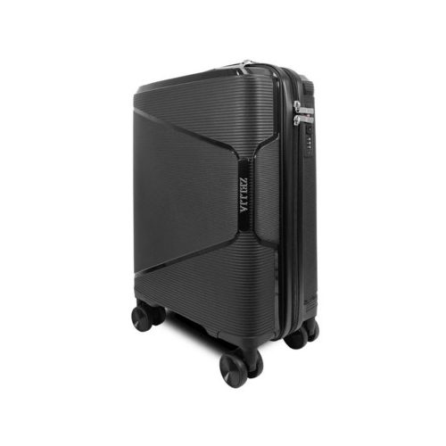 SunBox fekete S kabinbőrönd 55 X 40 X 20 Ryanair, Wizzair priority