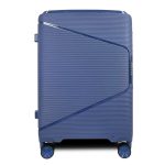 SunBox kék L feladható 20-23kg bőrönd