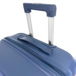 SunBox kék L feladható 20-23kg bőrönd