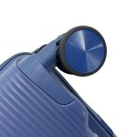 SunBox kék L feladható 20-23kg bőrönd