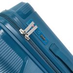 SunBox türkiz L feladható 20-23kg bőrönd