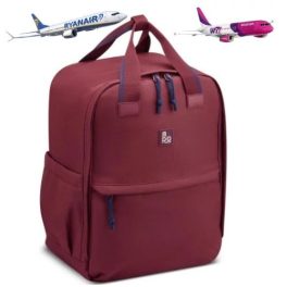   Modo by Roncato bordó 40x30x20 WizzAir-méretű kabinhátizsák