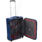 Roncato Crosslite kék S 2 kerekes bőrönd, kabinbőrönd