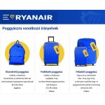 Rovicky fekete Ryanair WizzAir kézipoggyász hátizsák