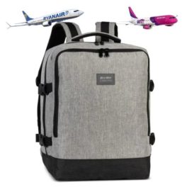 Bestway szürke 40x30x20 Wizzair Ryanair kabintáska