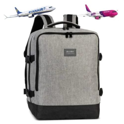 Bestway szürke 40x30x20 Wizzair Ryanair kabintáska