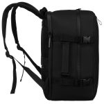 Skyline fekete Wizzair 40x30x20 Ryanair 40x30x20 kézipoggyász hátizsák