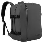 Skyline sötétszürke Wizzair 40x30x20 Ryanair 40x30x20 kézipoggyász hátizsák