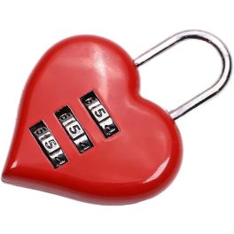 Szív szerelem lakat