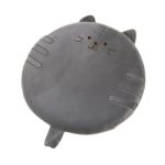 Szürke cica memóriahabos ülőpárna, háttámla