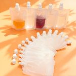  Újratölthető 3 db-os kozmetikai  tasak, palack 100ml 