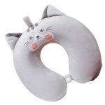 UtazóPajti cica memóriahabos gyerek nyakpárna