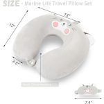 UtazóPajti cica memóriahabos gyerek nyakpárna