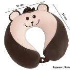 UtazóPajti maci memóriahabos gyerek nyakpárna