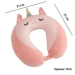 UtazóPajti unikornis memóriahabos gyerek nyakpárna