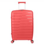 ViaGo korall M feladott 20kg bőrönd