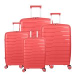 ViaGo korall bőrönd szett