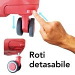 ViaGo korall bőrönd szett