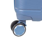 ViaGo kék bőrönd szett