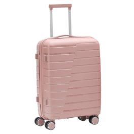 ViaGo rosegold M feladott 20kg bőrönd