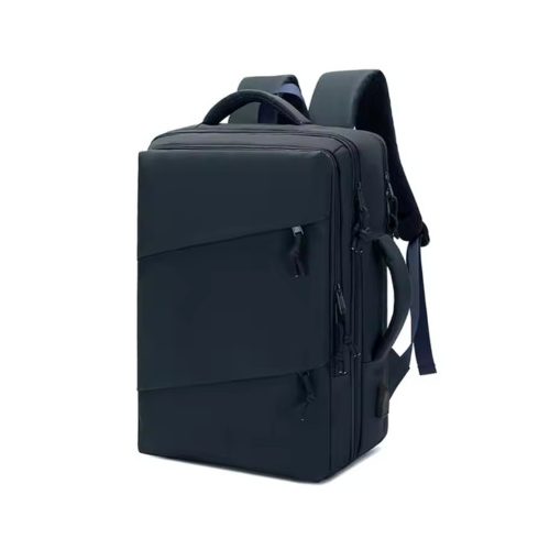 WINGS kék 40x30x20 laptoptartós hátizsák WizzAir kézipoggyász USB csatlakozóval
