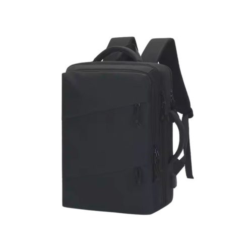WINGS szürke 40x30x20 laptoptartós hátizsák WizzAir kézipoggyász USB csatlakozóval