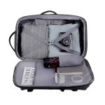 RhinoBag fekete Wizzair 40x30x20 Ryanair 40x30x20 laptoptartós kabintáska