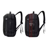 RhinoBag fekete Wizzair 40x30x20 Ryanair 40x30x20 laptoptartós kabintáska