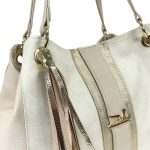 Zellia Női Válltáska 24077 Beige-Arany - Pearl -