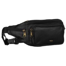   Peterson Férfi Bőr Övtáska Ptn 2506-Ndm-4956 Black - Fekete