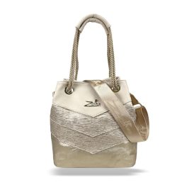 Zellia Női Válltáska 24056 Beige-Arany - Brw-Groove -