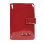 Zellia Női Kártyatartó Hz-128 K892 - 2166 -Aurora Red - Piros Lakk