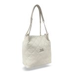 Zellia Női Válltáska 25025 Beige Matt - Steppelt -