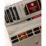 Peterson Női Bőr Pénztárca - Ptn Ph20-Lfl-6905 Black - Fekete